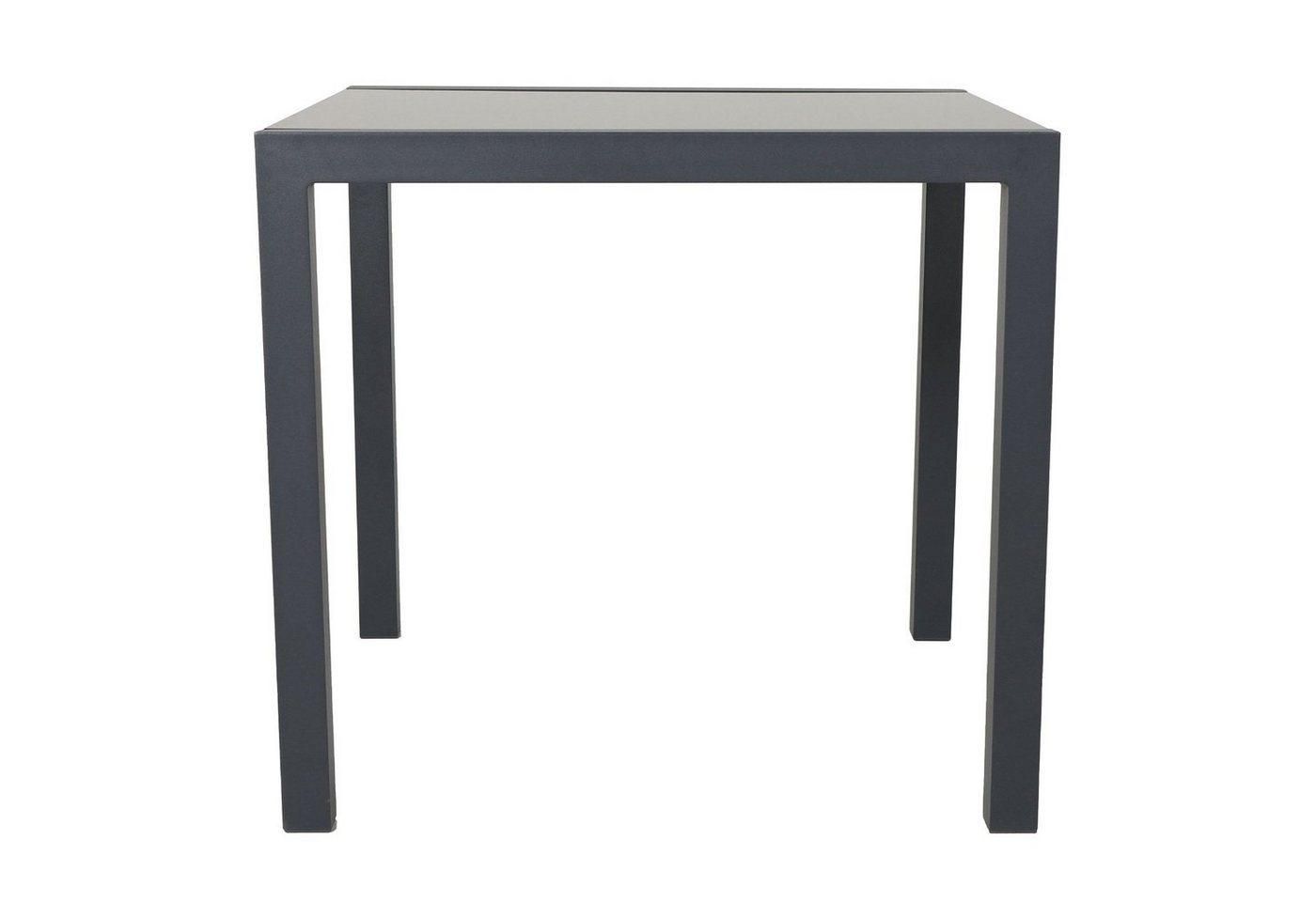 SVITA Gartentisch, Tisch aus Aluminium mit Glasplatte, Anthrazit – Bild 3 von 5