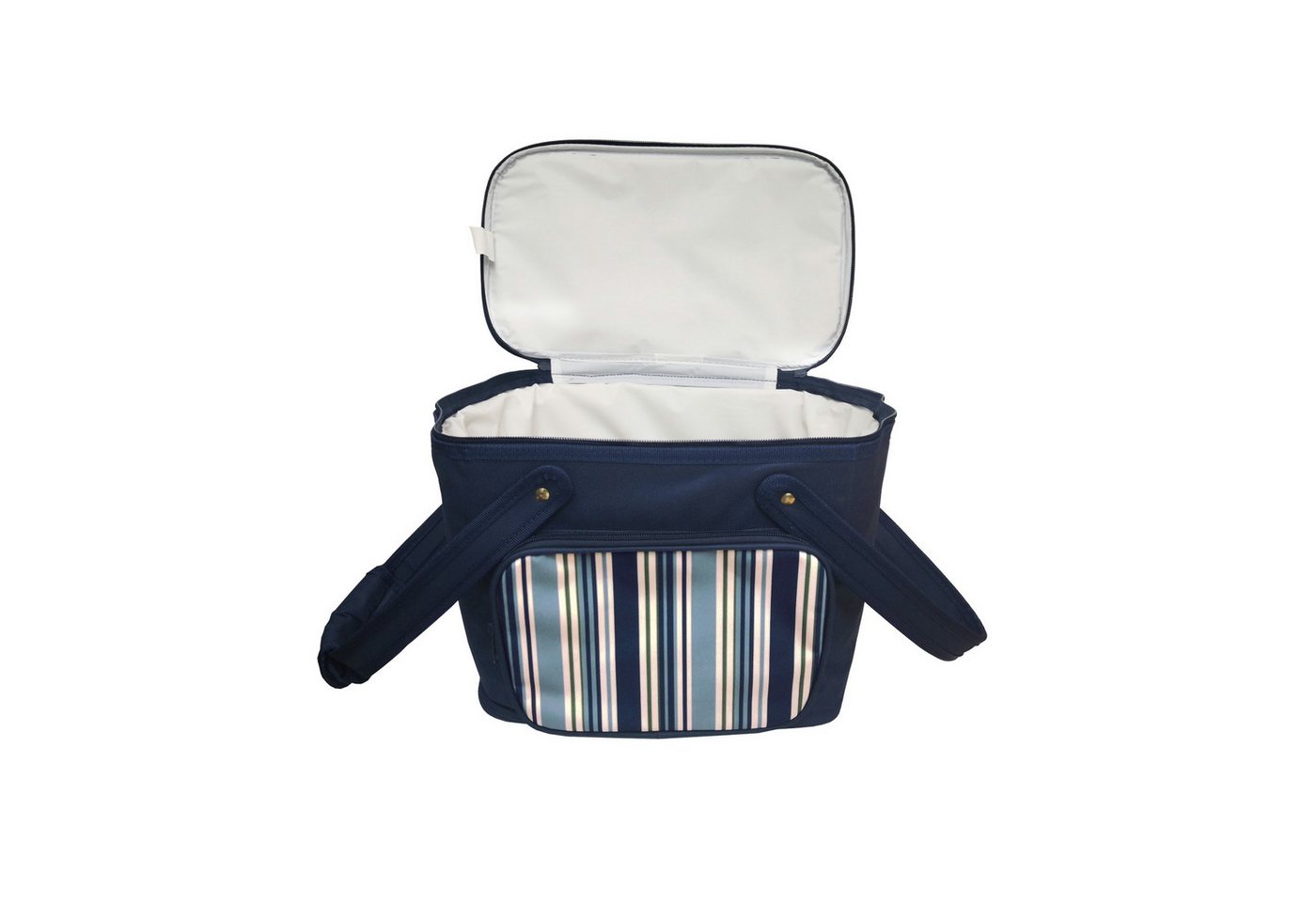 SVITA Korbtasche, Kühltasche, Tragetasche, Kühlbox, Lunchtasche, mit Tragegriffen – Bild 3 von 4