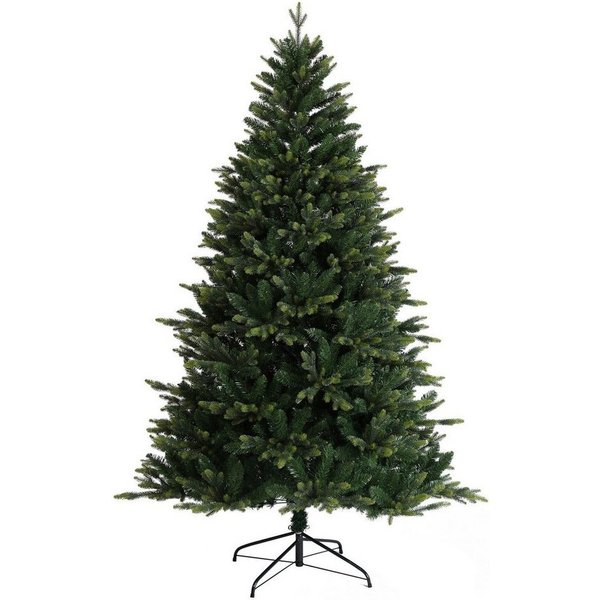 SVITA Künstlicher Weihnachtsbaum, Nordmanntanne, Tannenbaum, langlebig, 210 cm