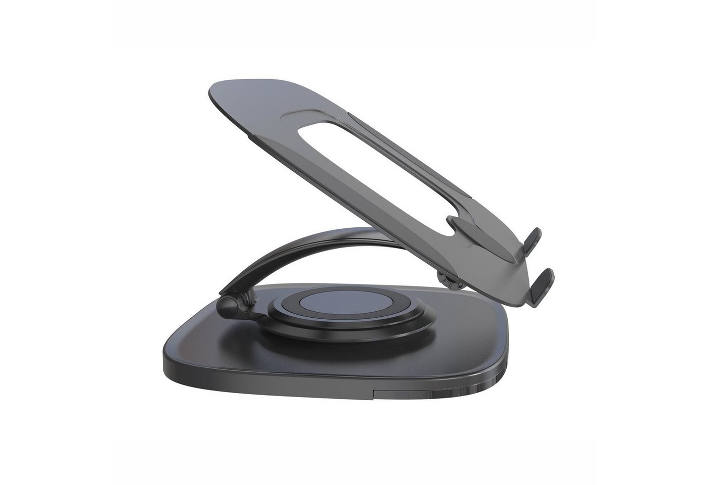 SVITA Laptoptisch IKSAN, Drehbar, Neigbar, Höhenverstellbar, Aluminium, Schwarz – Bild 5 von 5