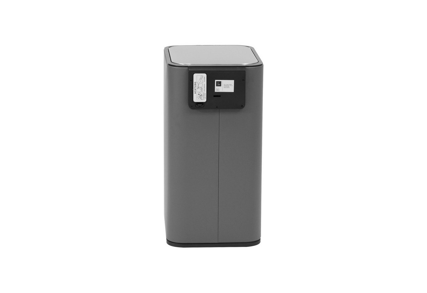 SVITA Mülleimer SE13L, mit Sensor, automatisches Öffnen, Inneneimer, Grau – Bild 4 von 5
