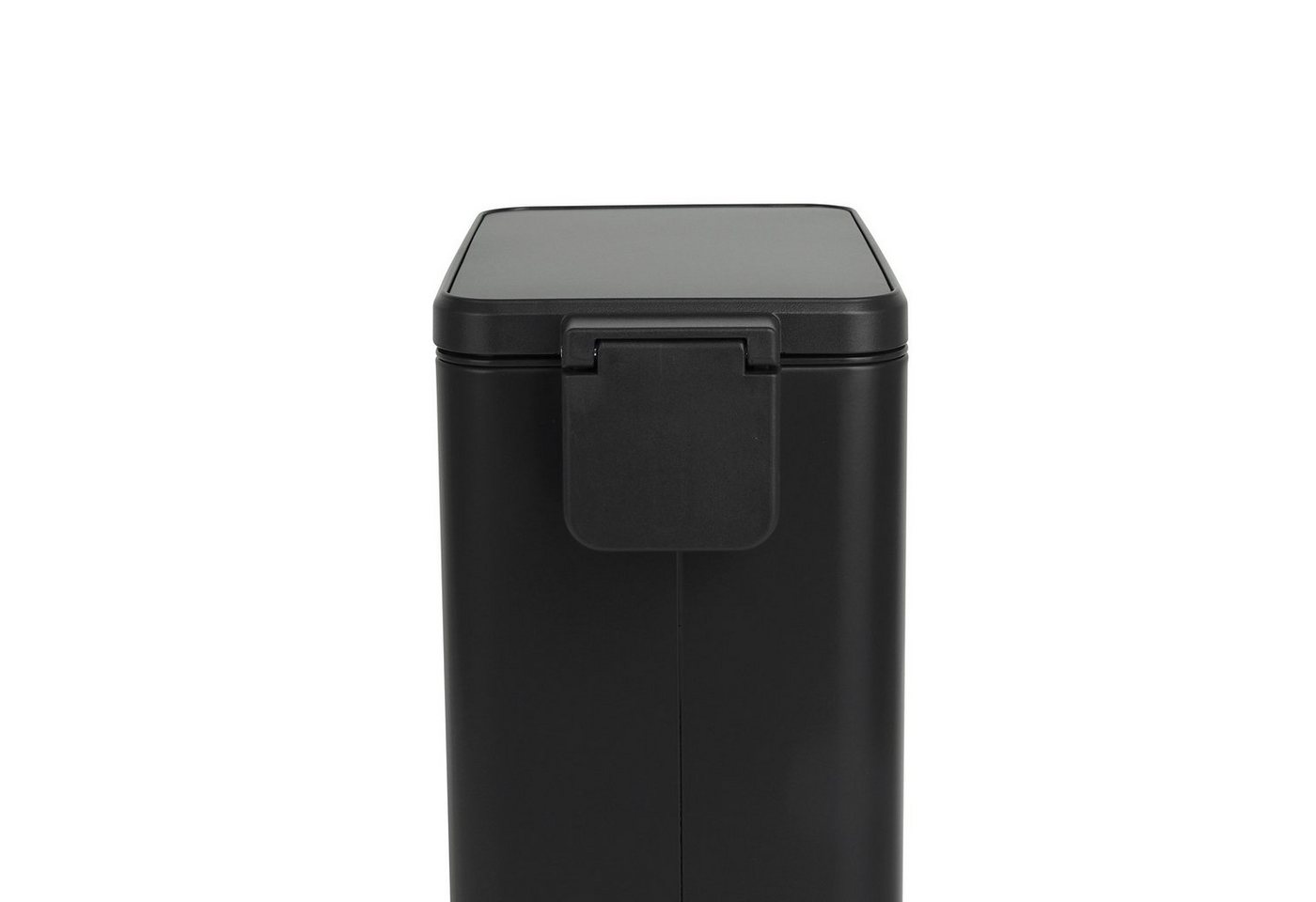 SVITA Mülleimer STM18, Treteimer, 18L, Inneneimer, Pulverbeschichteter Stahl, Schwarz – Bild 5 von 5
