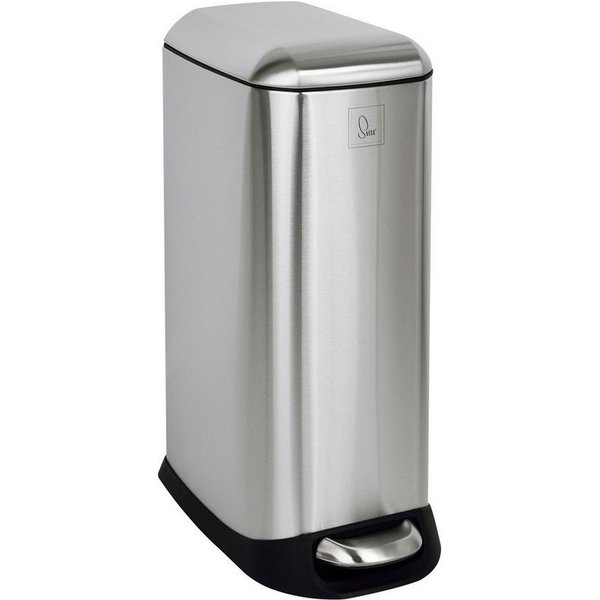 SVITA Mülleimer TS20, Treteimer, Inneneimer, 20L, Edelstahl, Silber