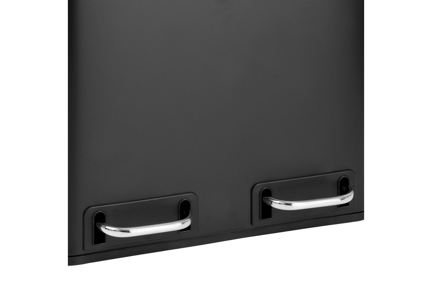 SVITA Mülltrennsystem, Tretmülleimer 2x 15L Schwarz – Bild 5 von 5