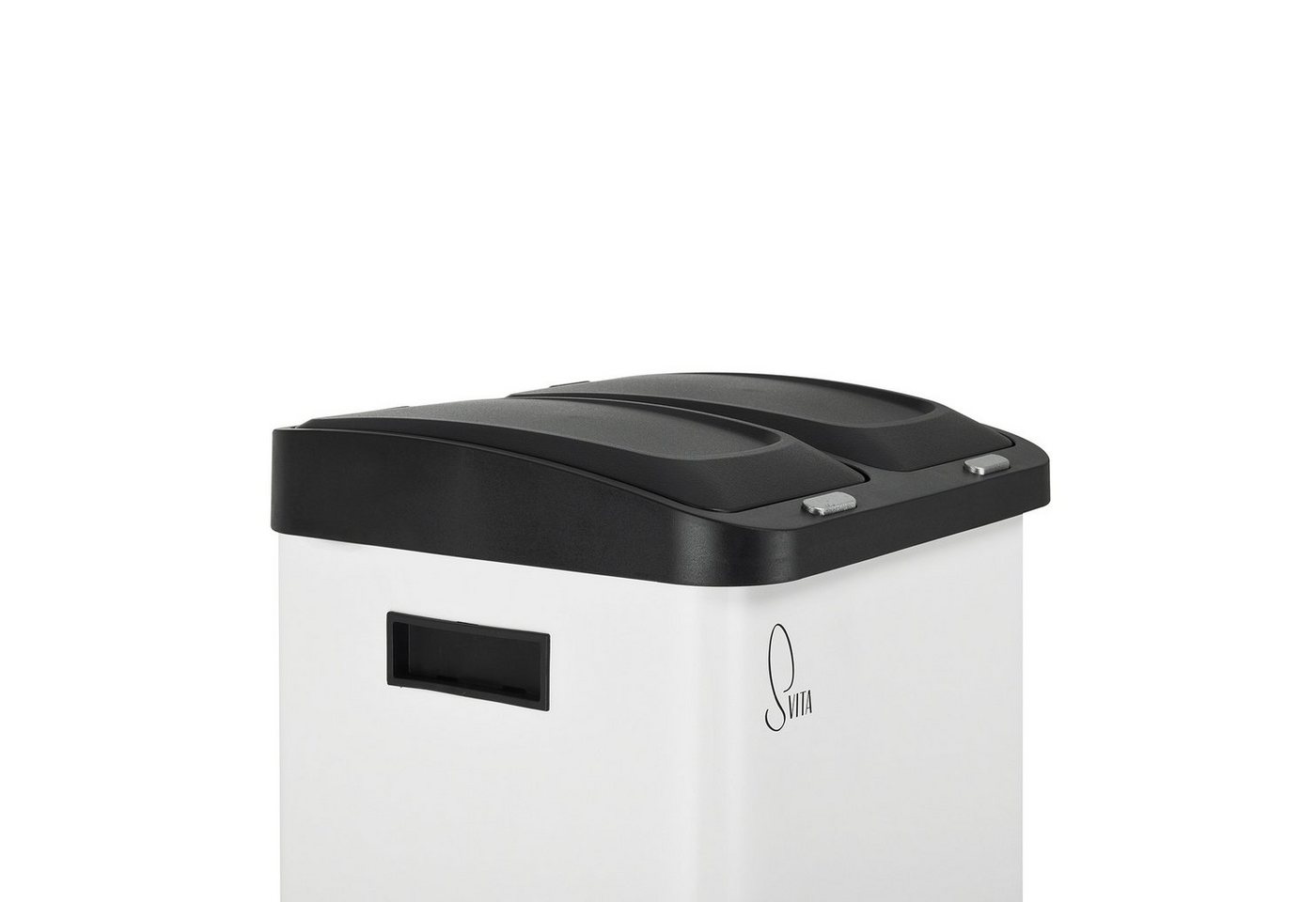 SVITA Mülltrennsystem 3XCombo, 32L Fassungsvermögen, Inneneimer mit Henkel, robust und langlebig – Bild 5 von 5
