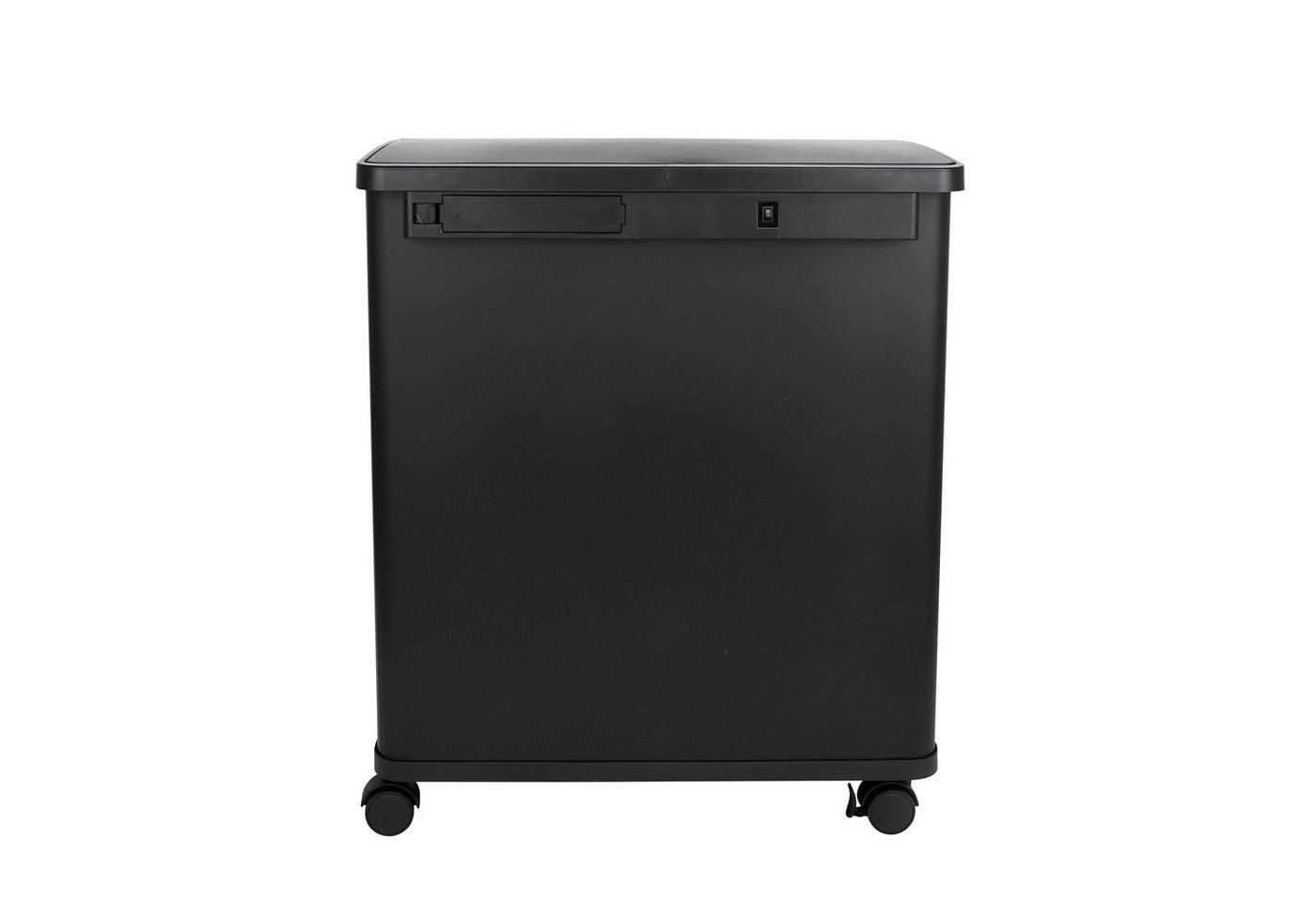 SVITA Mülltrennsystem SR2X30, Sensormülleimer, 2 Innenfächer, 60L, Stahl pulverbeschichtet, Schwarz – Bild 2 von 5
