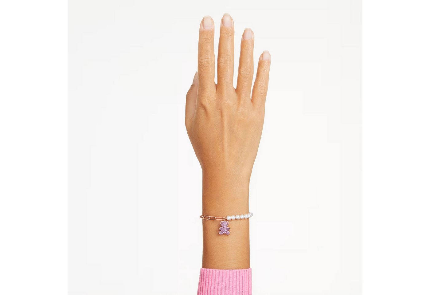 Swarovski Armband TEDDY, mit Swarovski® Kristall - mit Swarovski® Perle – Bild 5 von 5