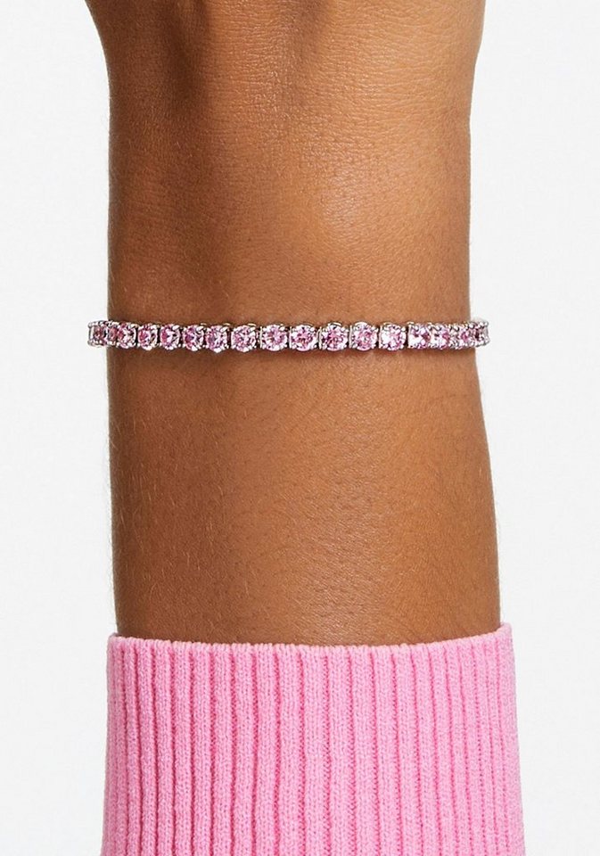 Swarovski Armkette Schmuck Geschenk Matrix Armband, mit Swarovski® Kristall – Bild 3 von 3