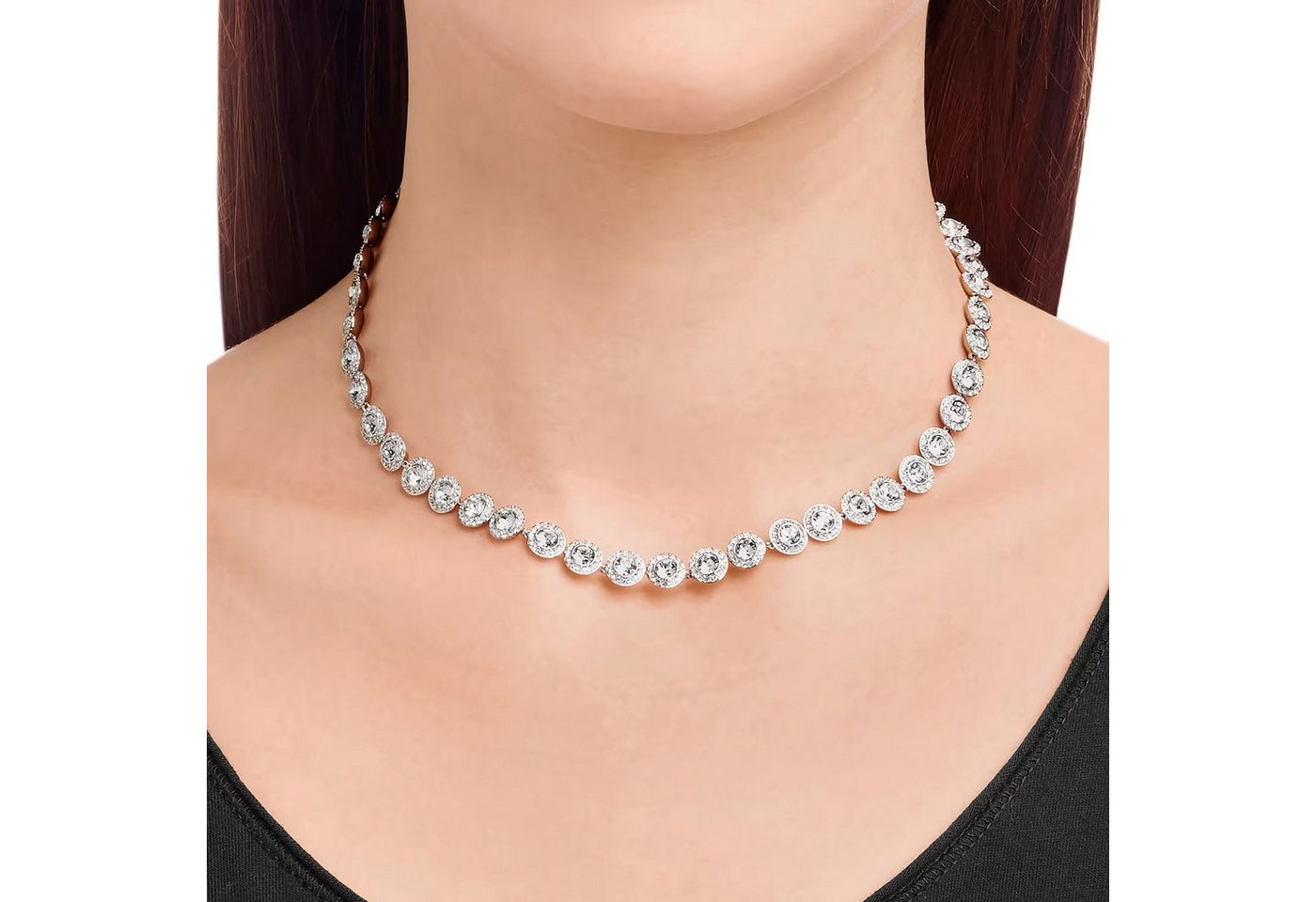 Swarovski Collier Una Angelic, mit Swarovski® Kristall – Bild 4 von 4