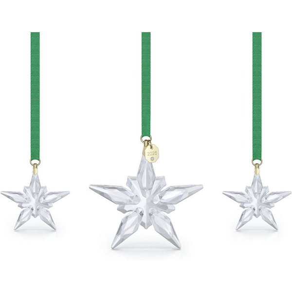 Swarovski Dekohänger Kristallfigur Sammelfigur Multipack Annual Edition Ornament Set 2025 (3 St., Set), Swarovski® Kristall