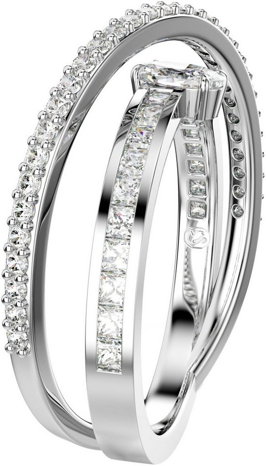 Swarovski Fingerring Schmuck Geschenk Hyperbola Ring, mit Swarovski® Zirkonia (synth) – Bild 2 von 5