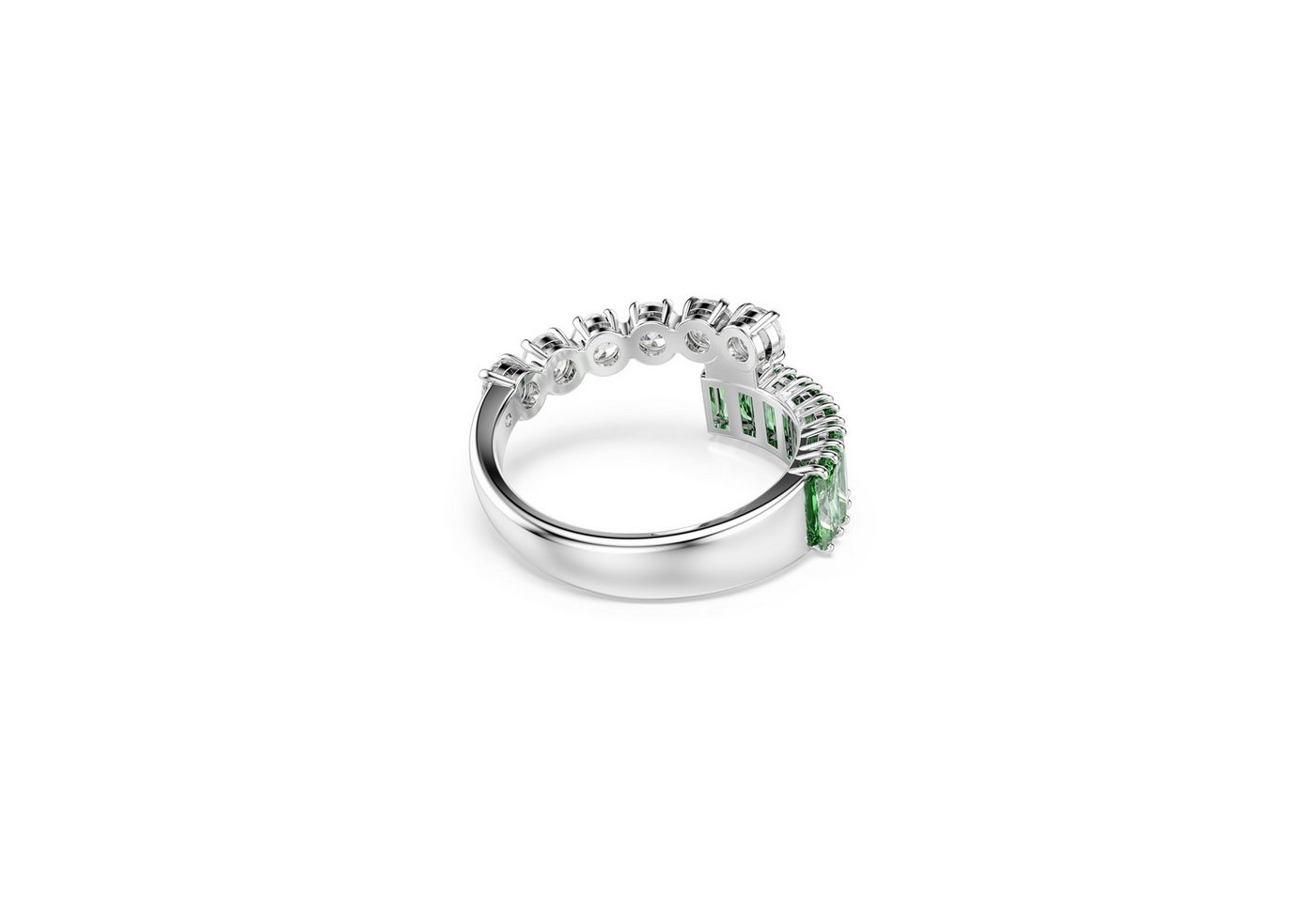 Swarovski Fingerring Schmuck Geschenk Matrix Ring, mit Swarovski® Kristall, Zirkonia (synth) – Bild 4 von 5