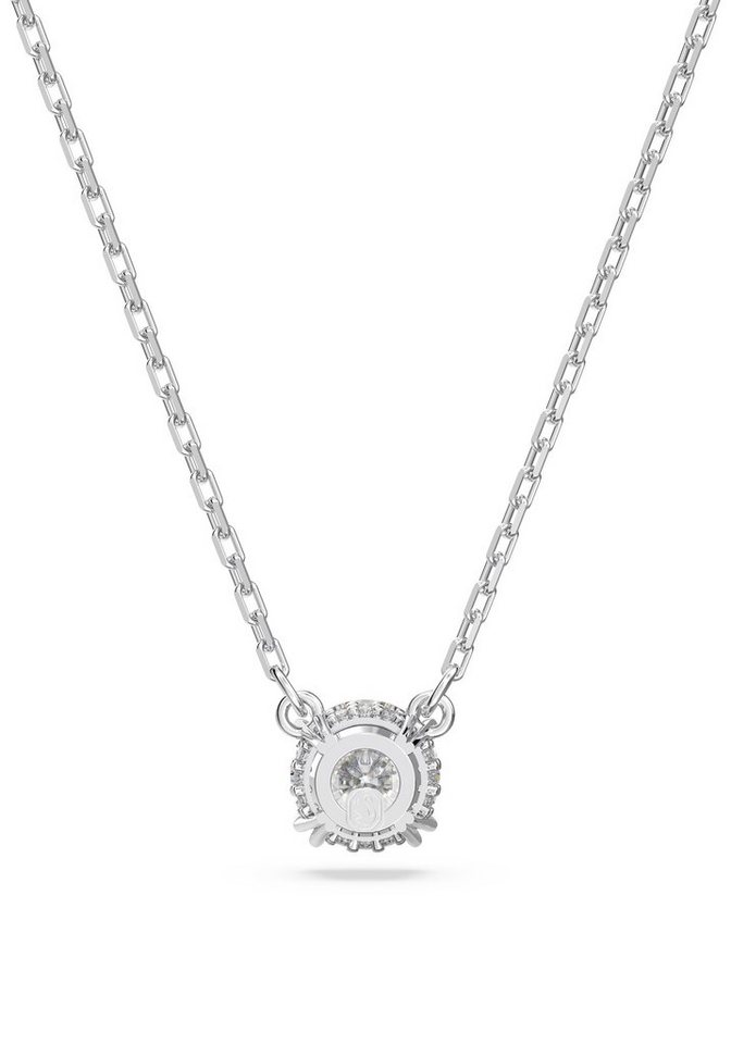 Swarovski Kette mit Anhänger Stilla Round, mit Swarovski® Kristall – Bild 2 von 3