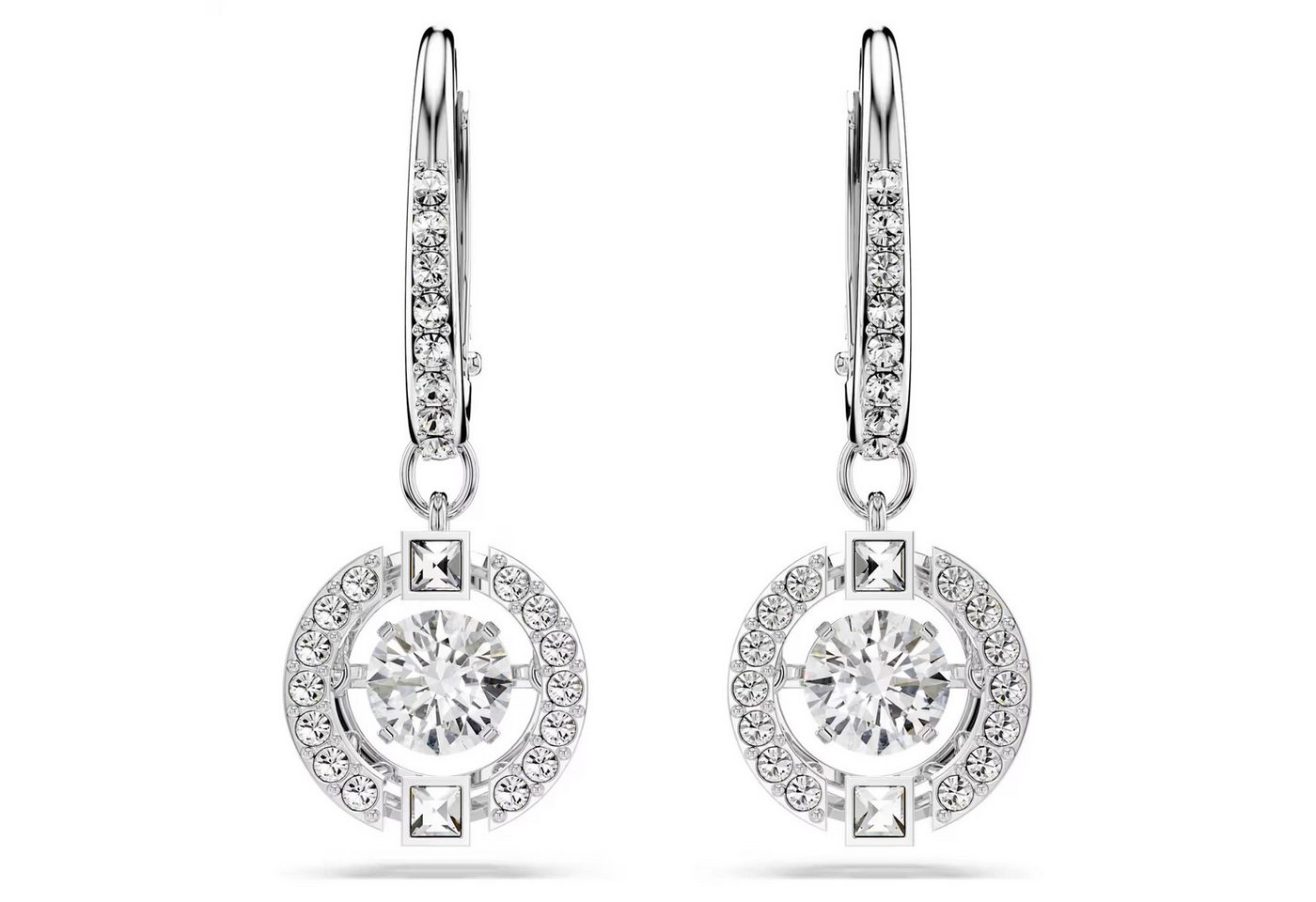 Swarovski Paar Ohrhänger Una Drop – Bild 2 von 5