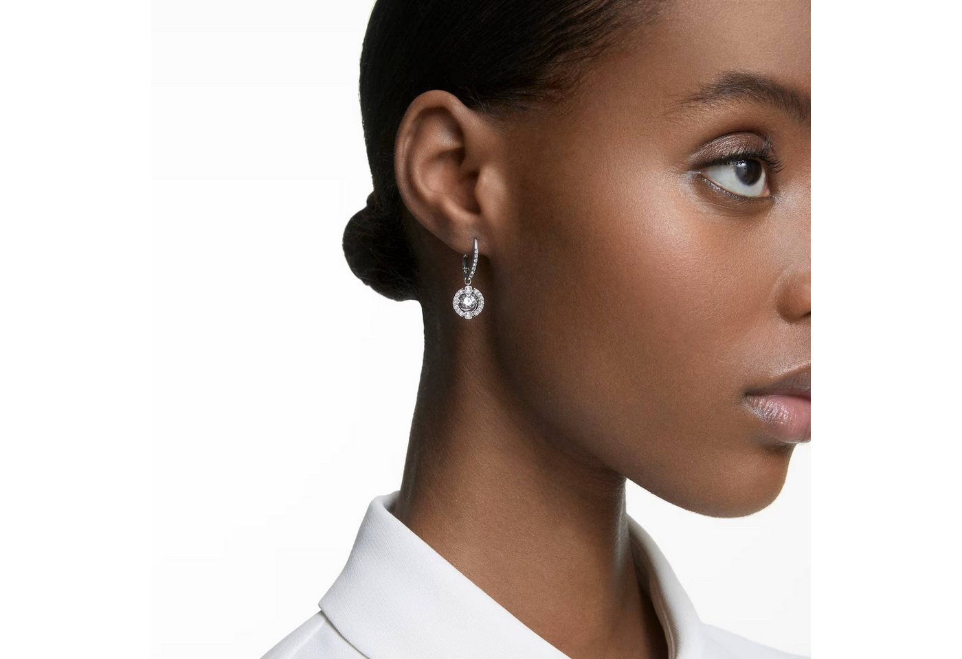 Swarovski Paar Ohrhänger Una Drop – Bild 5 von 5