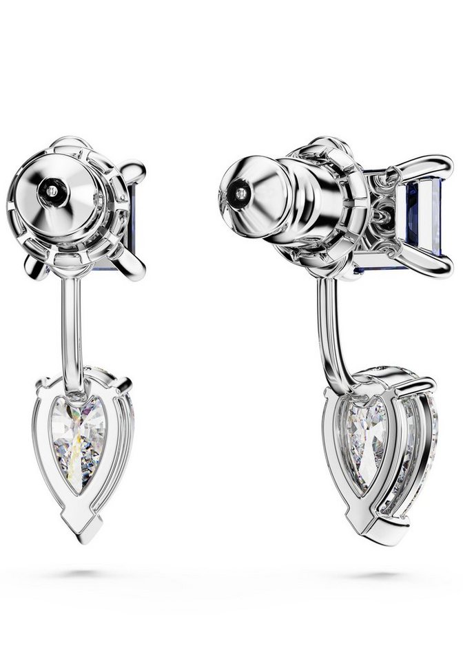 Swarovski Paar Ohrstecker MESMERA, mit Swarovsi® Zirkonia (synth) - Einhänger abnehmbar – Bild 4 von 5