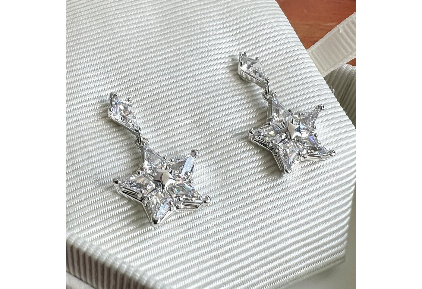 Swarovski Paar Ohrstecker – Bild 4 von 4