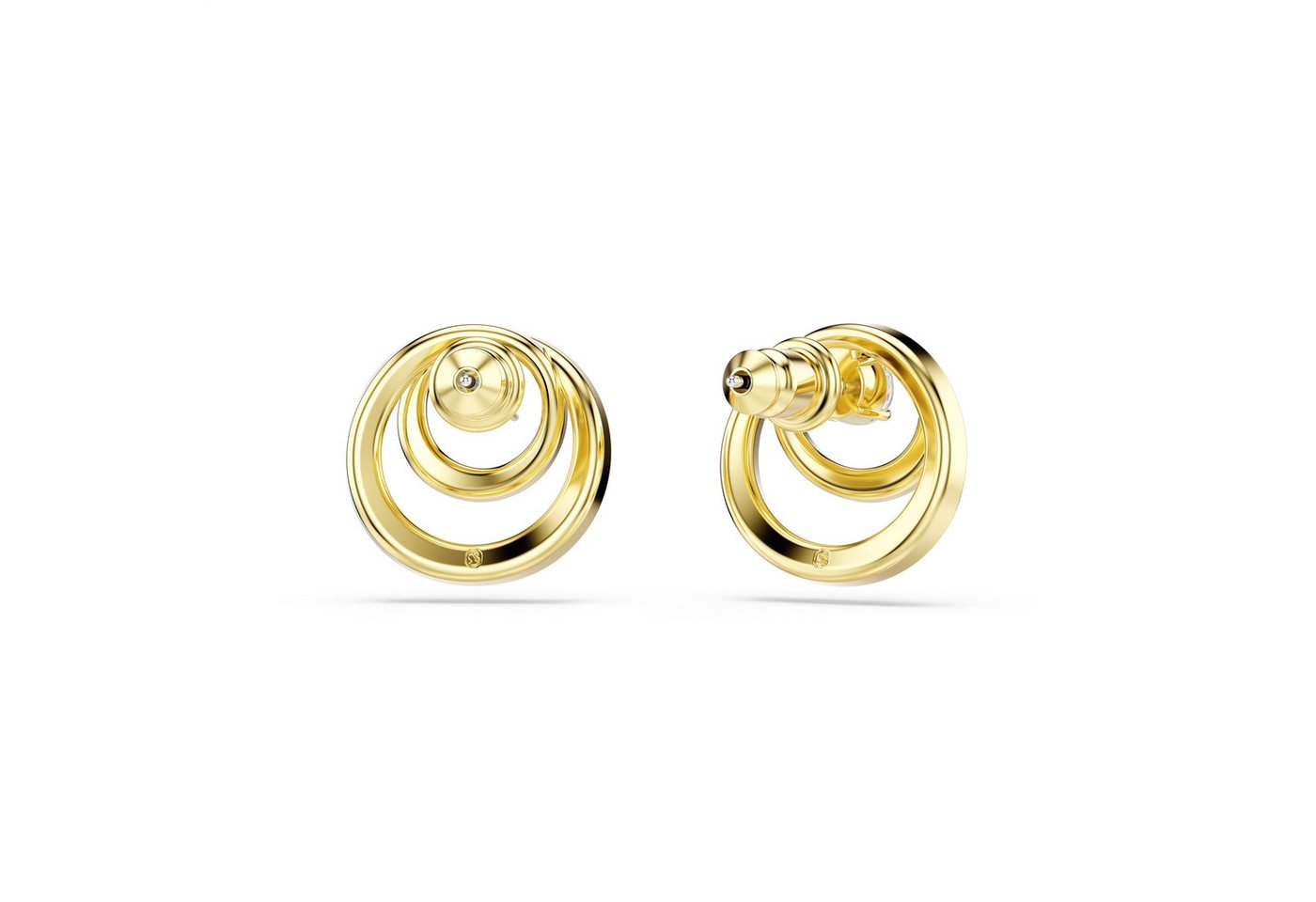 Swarovski Paar Ohrstecker Schmuck Geschenk Hyperbola Ohrringe, mit Swarovski® Kristall – Bild 4 von 5