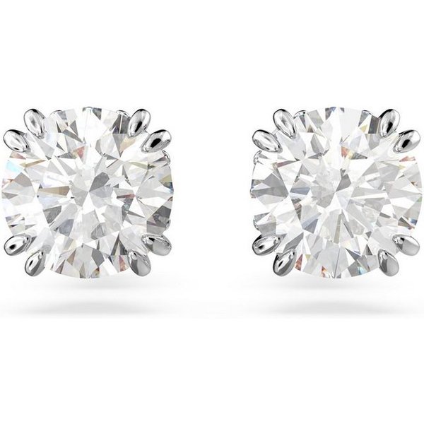 Swarovski Paar Ohrstecker Stilla Round Stern, mit Swarovski® Kristall