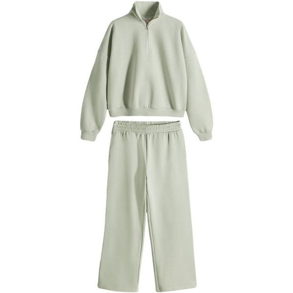 The Set Sweatanzug The Set Troyer und Jogginghose, 2er-Pack (2-tlg)