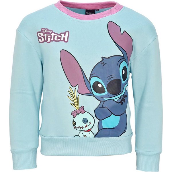 Disney Sweater Disney Lilo und Stitch Kinder Mädchen Sweater Pulli Pullover Gr. 92 bis 128