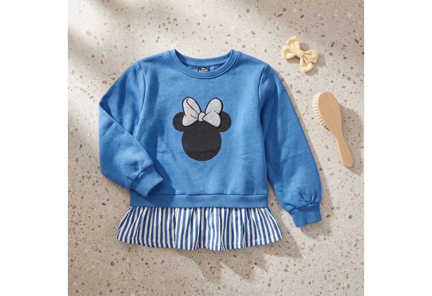 Disney Sweater Disney Minnie Maus Mädchen Kinder Pullover Pulli Gr. 98 bis 128 – Bild 5 von 5