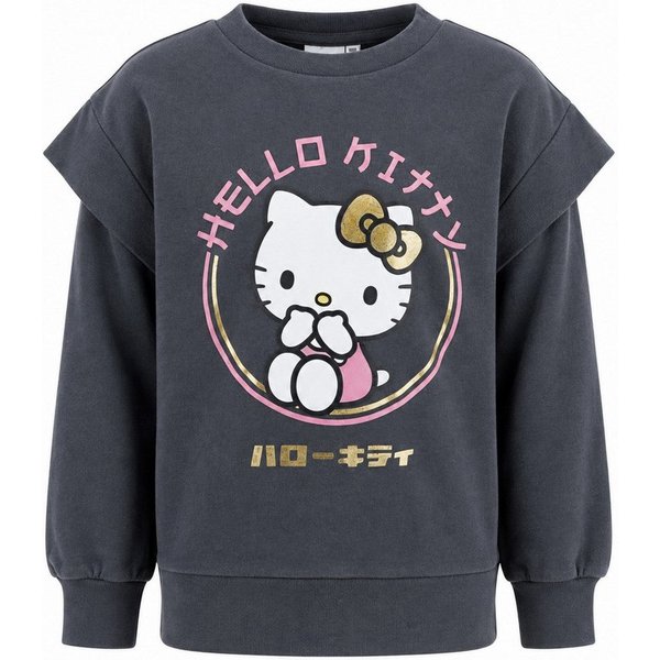 Hello Kitty Sweater Hello Kitty Mädchen Kinder Sweater Pullover Gr. 104 bis 152