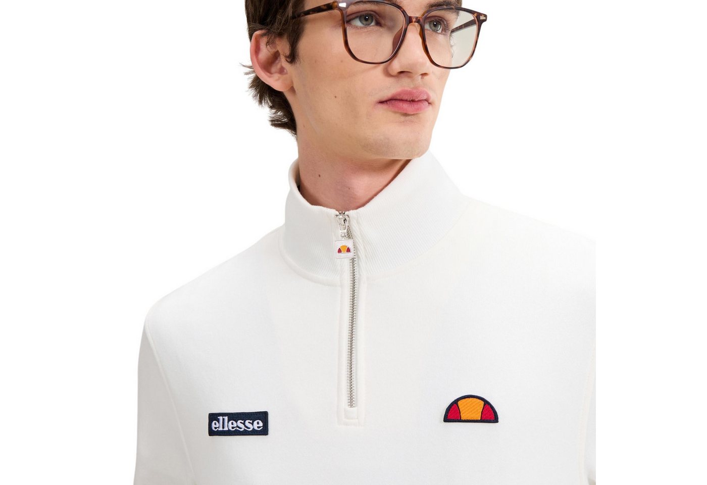 Ellesse Sweater Sweatpulli Ellesse Pelegrini 1/4Zip – Bild 4 von 5