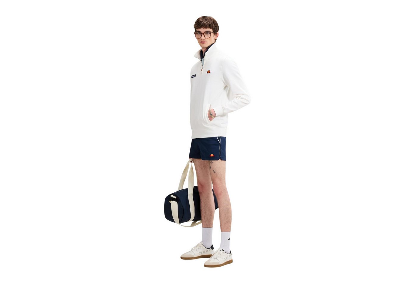 Ellesse Sweater Sweatpulli Ellesse Pelegrini 1/4Zip – Bild 5 von 5