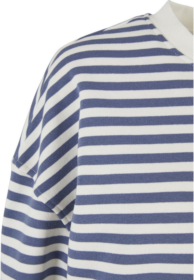 URBAN CLASSICS Sweater Urban Classics Damen Ladies Oversized Striped Crewneck – Bild 4 von 5