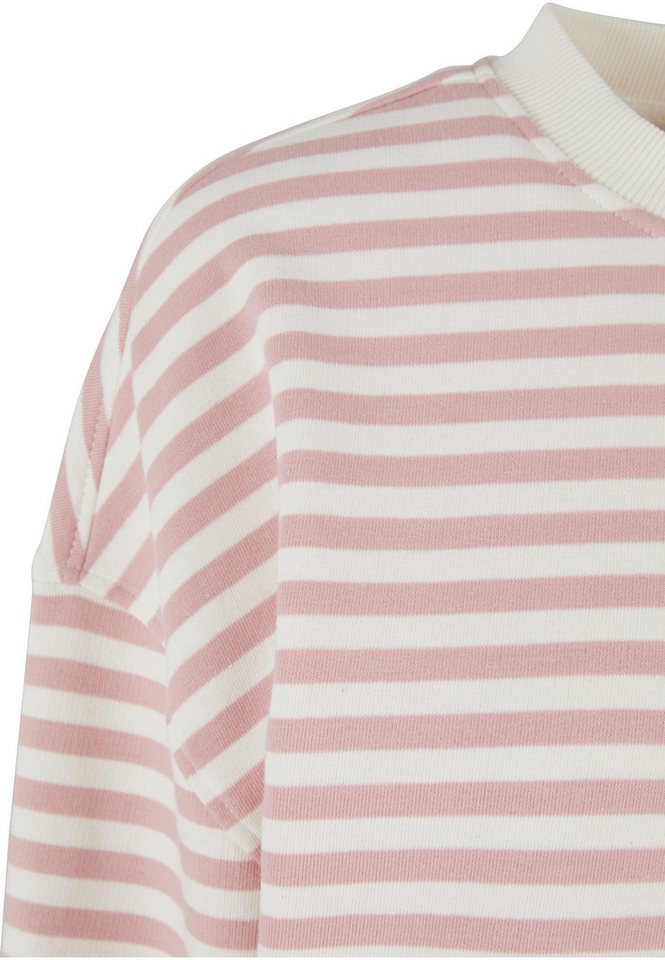 URBAN CLASSICS Sweater Urban Classics Damen Ladies Oversized Striped Crewneck – Bild 4 von 5