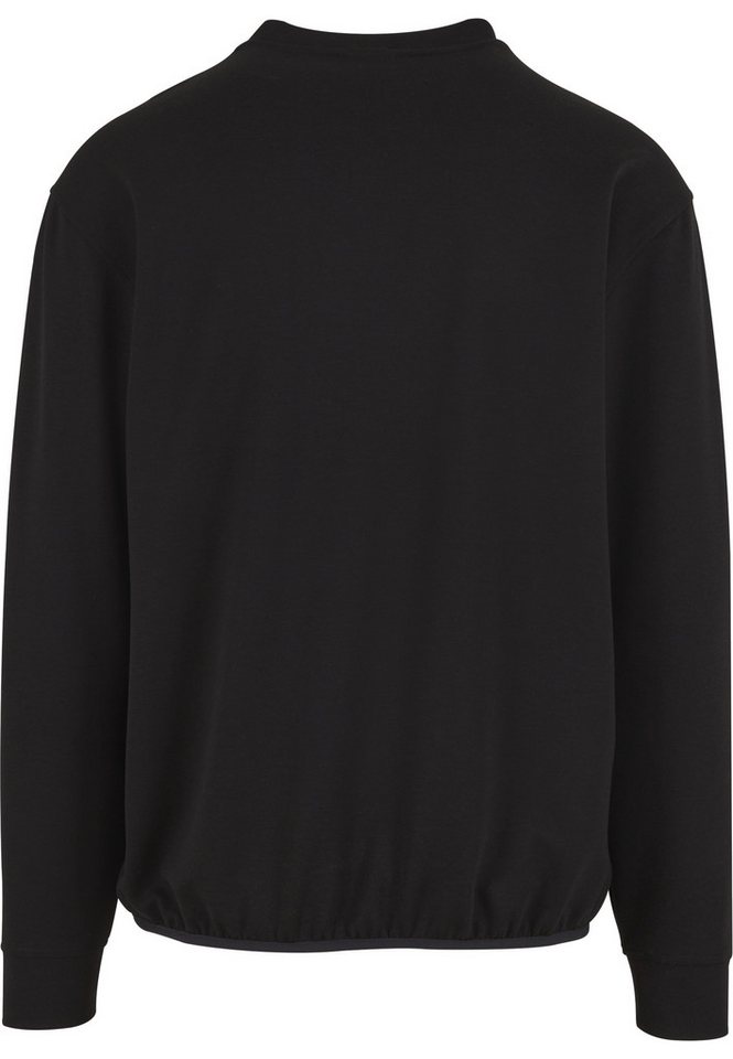 URBAN CLASSICS Sweater Urban Classics Scuba Zip Pocket Crew (1-tlg) – Bild 2 von 5