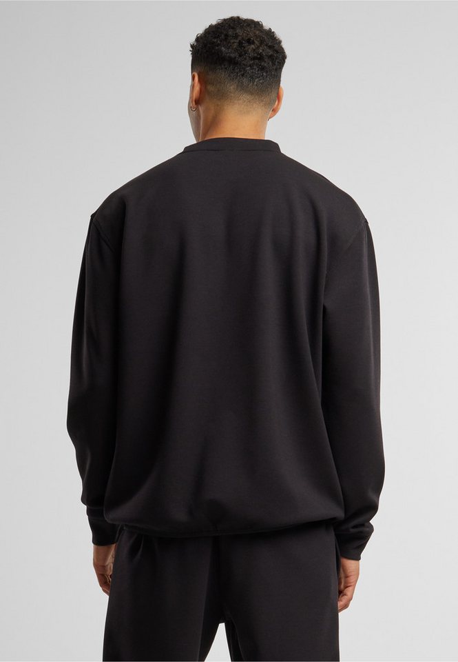 URBAN CLASSICS Sweater Urban Classics Scuba Zip Pocket Crew (1-tlg) – Bild 5 von 5