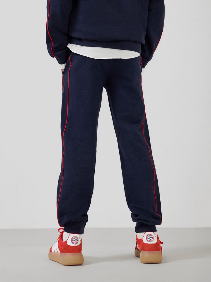 FC Bayern München Sweathose FC Bayern München, Sweatpant Essentials, Kinder, Navy – Bild 2 von 5