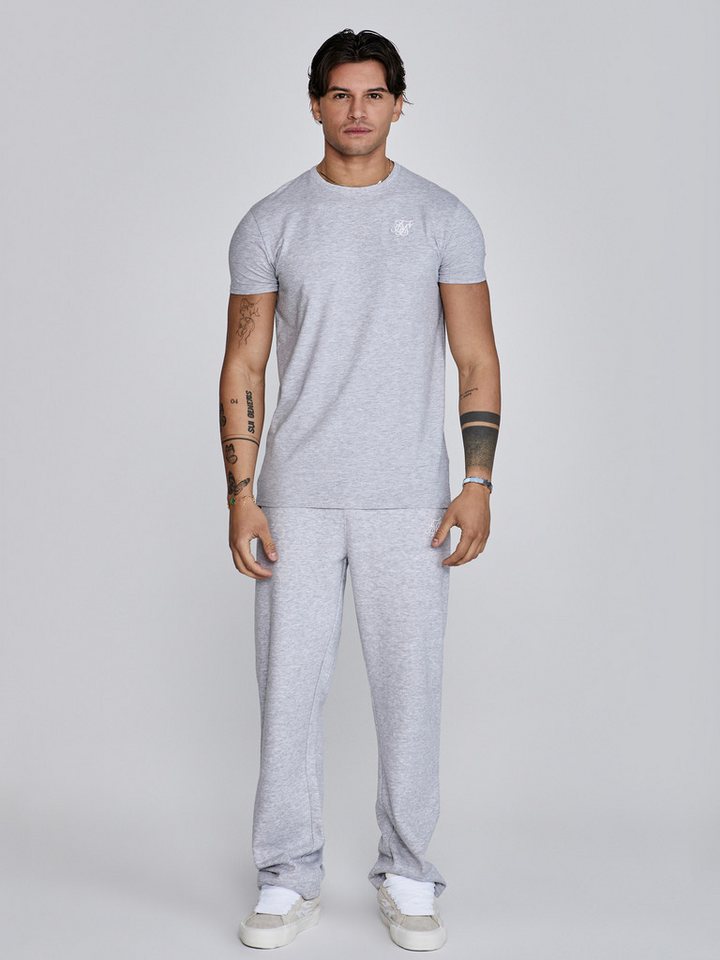 Siksilk Sweathose SikSilk Herren Grau Marl Trainingshose – Bild 2 von 5