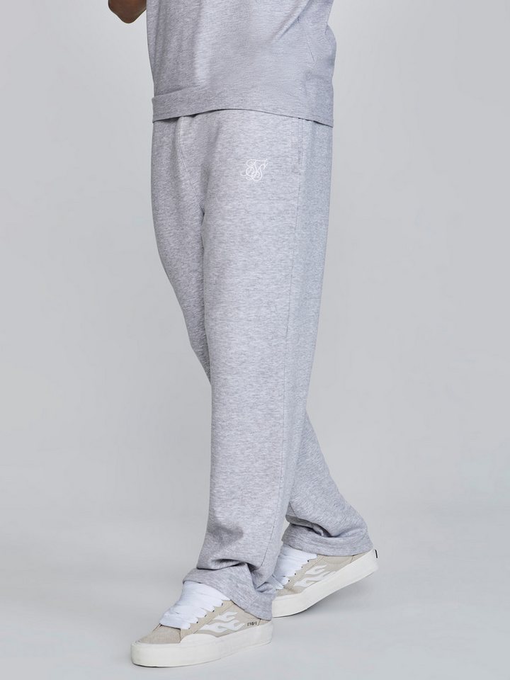 Siksilk Sweathose SikSilk Herren Grau Marl Trainingshose – Bild 3 von 5
