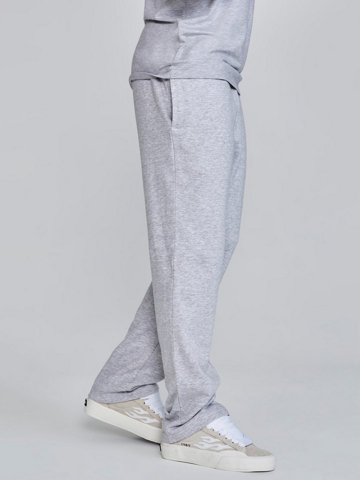 Siksilk Sweathose SikSilk Herren Grau Marl Trainingshose – Bild 4 von 5
