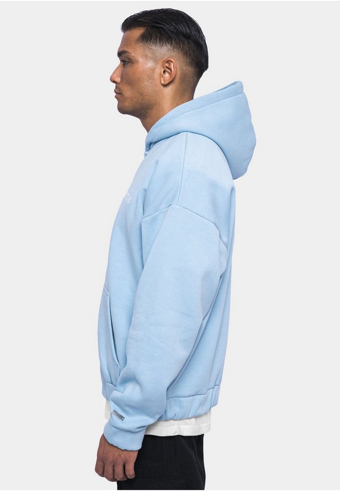 Dropsize Sweatjacke Dropsize Herren Super Heavy Oversize Blank Zip Hoodie – Bild 3 von 5