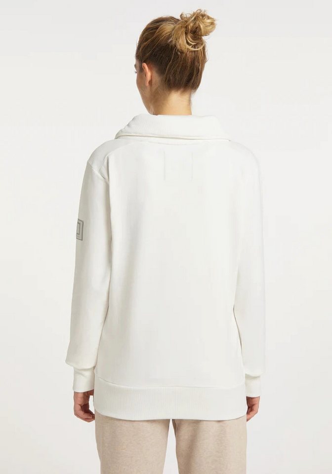 Elbsand Sweatjacke Elbsand, Alvis Sweatjacke mit stylischem Kragen hoher Kragen – Bild 3 von 4