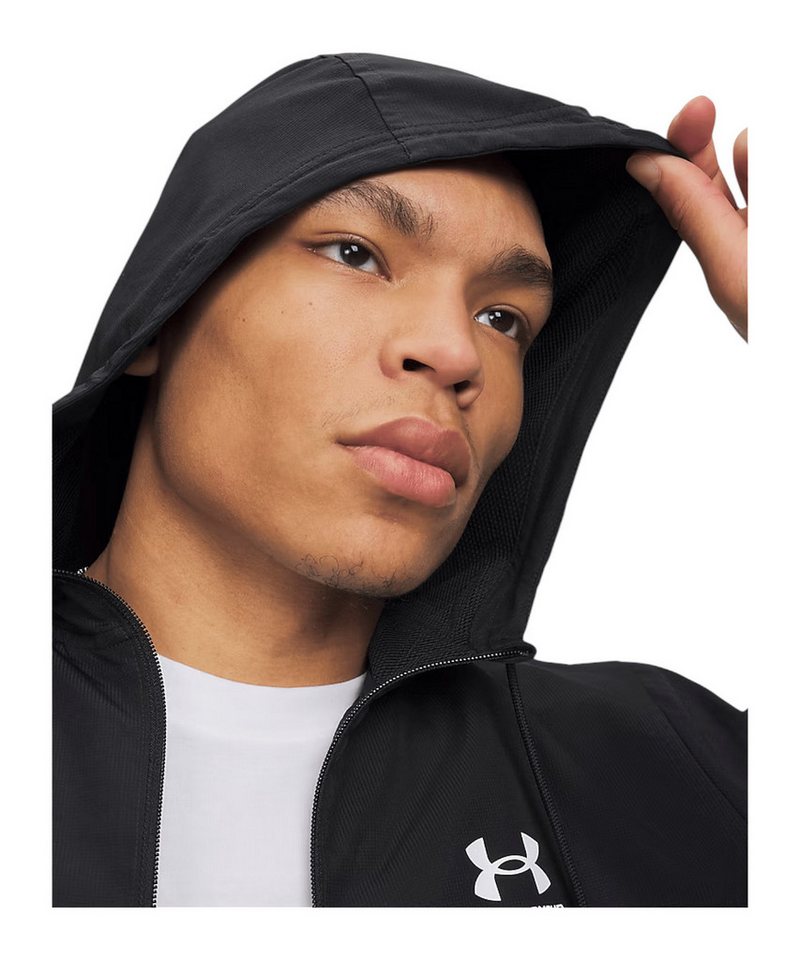 Under Armour® Sweatjacke Under Armour Rival Woven Jacke Polyester – Bild 3 von 3