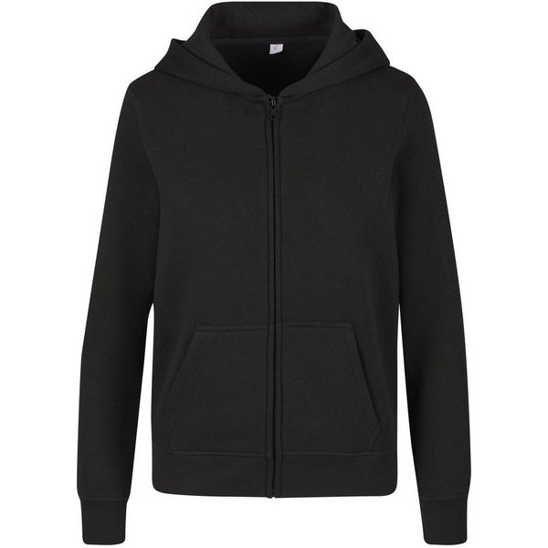 URBAN CLASSICS Sweatjacke Urban Classics Ladies Basic Essential Zip Hoody