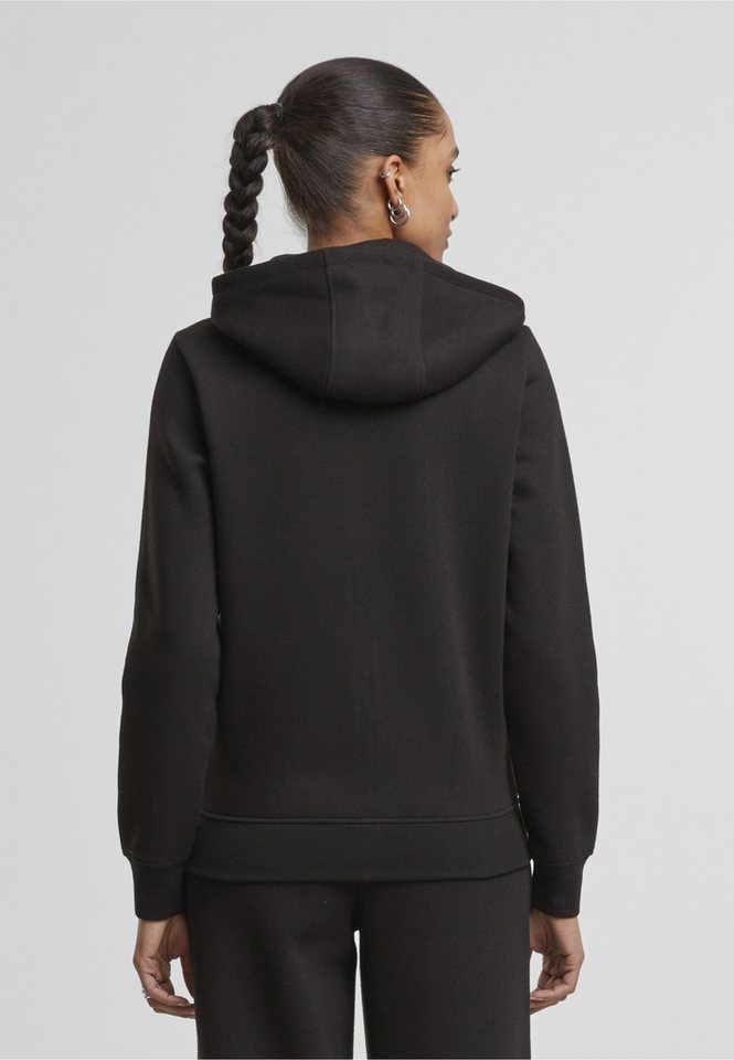 URBAN CLASSICS Sweatjacke Urban Classics Ladies Basic Essential Zip Hoody – Bild 4 von 5