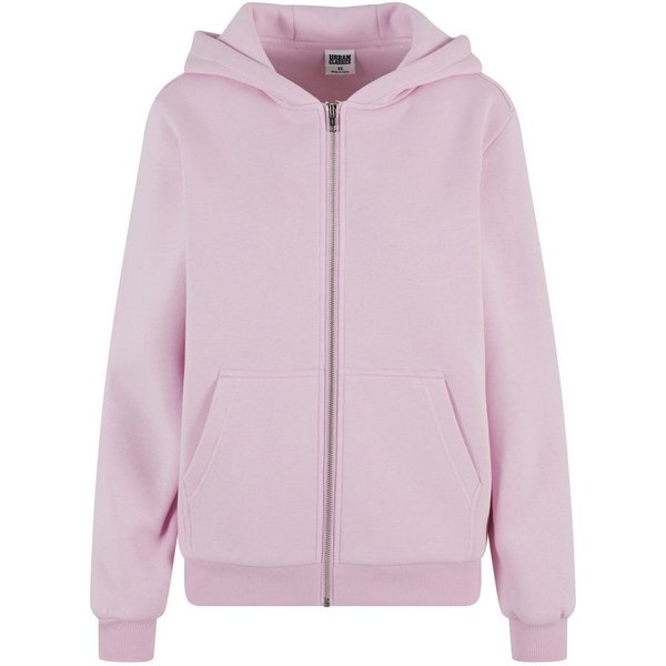 URBAN CLASSICS Sweatjacke Urban Classics Ladies Fluffy Zip Cardigan