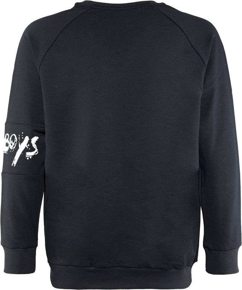 BLUE EFFECT Sweatshirt blue effect boys Sweatshirt Pullover BAD Schwarz (1-tlg) – Bild 2 von 5