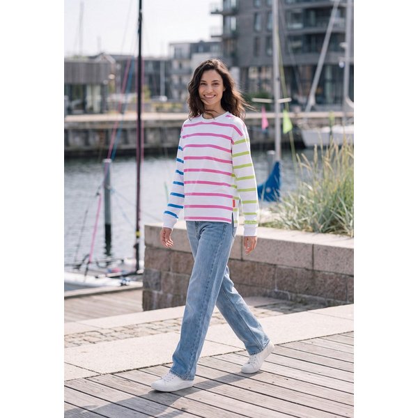 salzhaut Sweatshirt DAMELN Damen Oversized salzhaut Pullover – bequemer Fit und nordisch klares Design