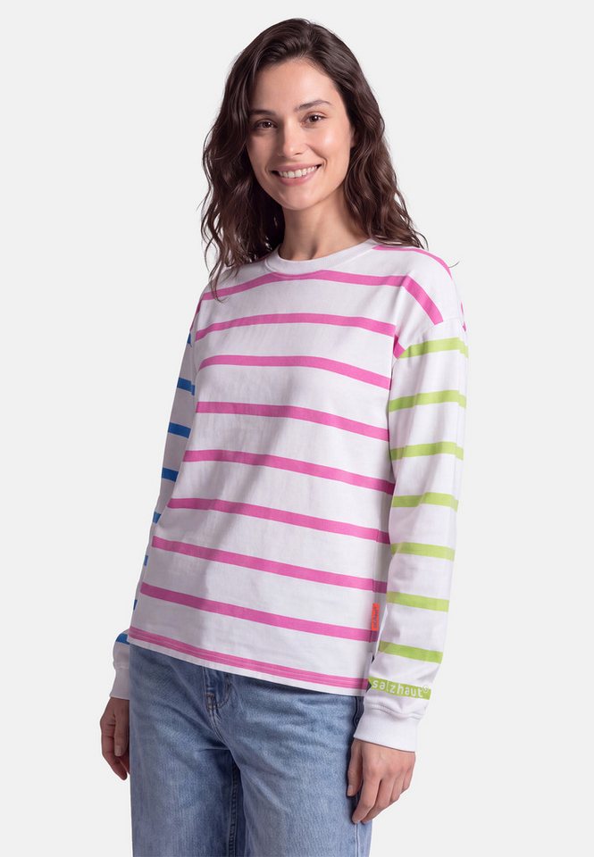 salzhaut Sweatshirt DAMELN Damen Oversized salzhaut Pullover – bequemer Fit und nordisch klares Design – Bild 3 von 5