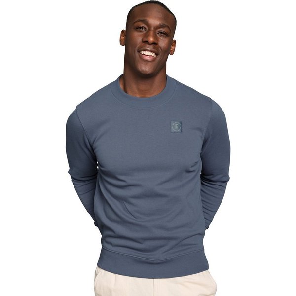 DELMAO Sweatshirt - Der Delmao Klassiker mit Rundhalsausschnitt, Langarm, aus Baumwolle und Polyester