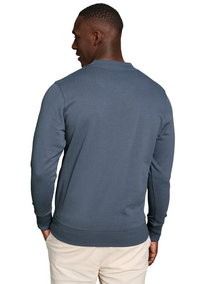 DELMAO Sweatshirt - Der Delmao Klassiker mit Rundhalsausschnitt, Langarm, aus Baumwolle und Polyester – Bild 2 von 5