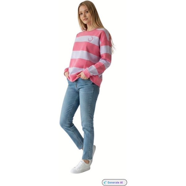Elbsand Sweatshirt Elbsand, Hilma Sweatshirt - innen kuschelig angeraute, weiche Qualität innen kuschelig angeraut