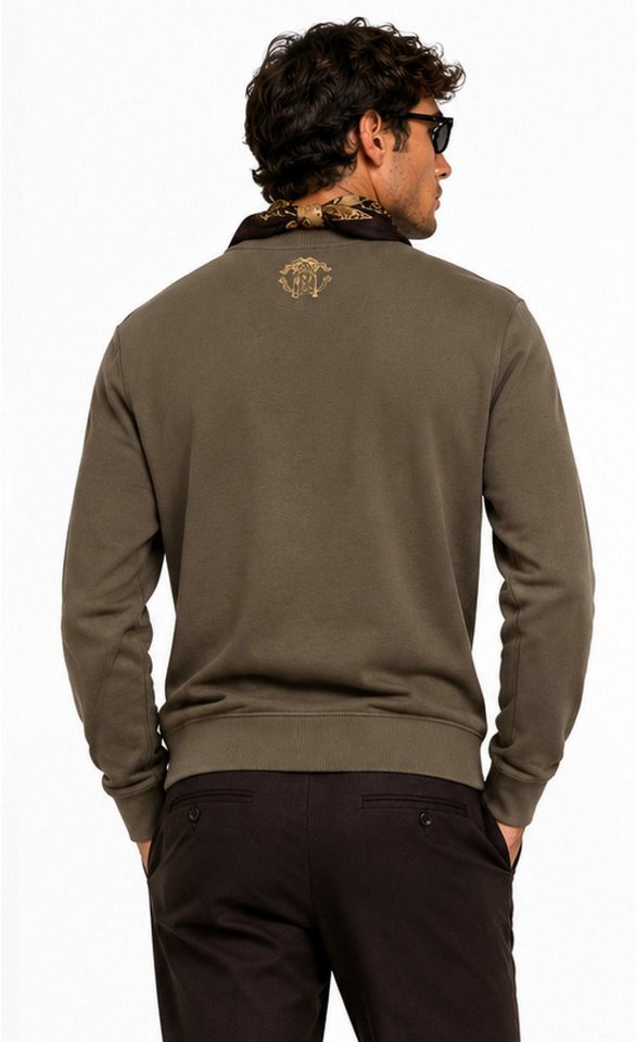 roberto cavalli Sweatshirt FIRENZE RC Monogram Logo Sweatshirt Pullover Sweater Exklusive Roberto Cavalli Firenze Premium-Linie – Bild 4 von 5